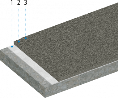 Paksukihiline parklasüsteem Vedelplast triflex-DeckFloor-Variant-3